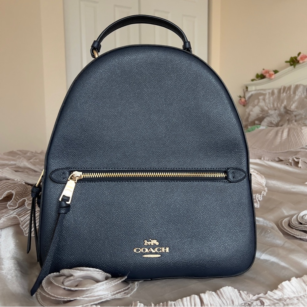 Coach Navy Blue Backpack Bag